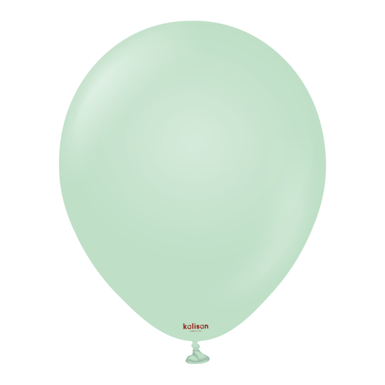 BALON 12'' MAKARON GREEN 5 Lİ KALİSAN