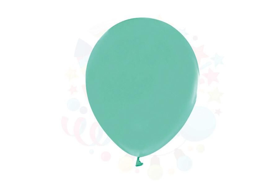 BALON DÜZ RENK SU YEŞİLİ 100'LÜ