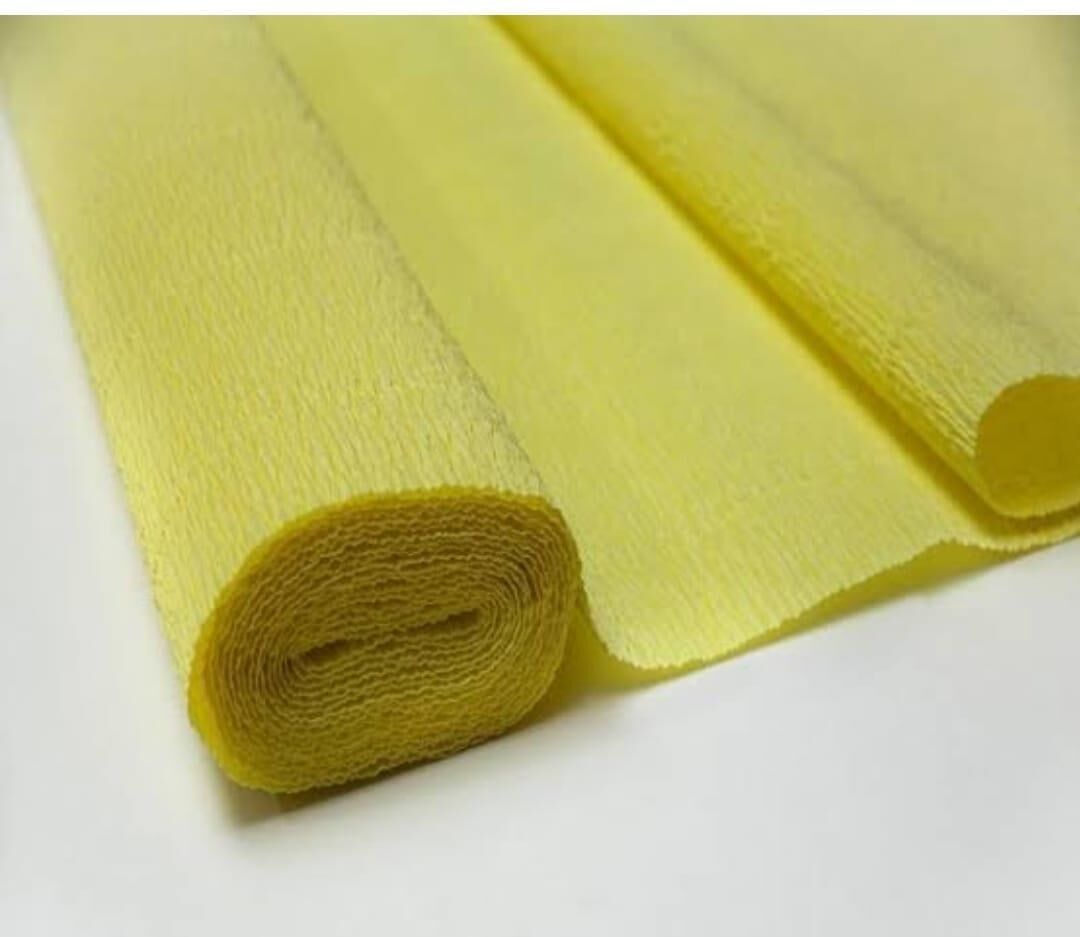 KREPON KAĞIDI  50CM*2.5 MT SARI