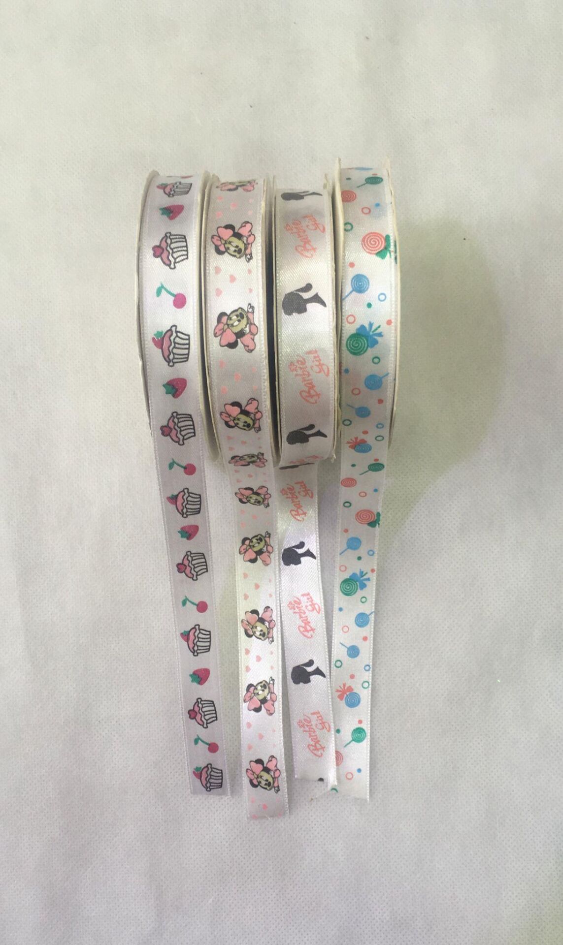 KURDELE SATEN MAKARA BASKILI 10 MT 1.5 CM