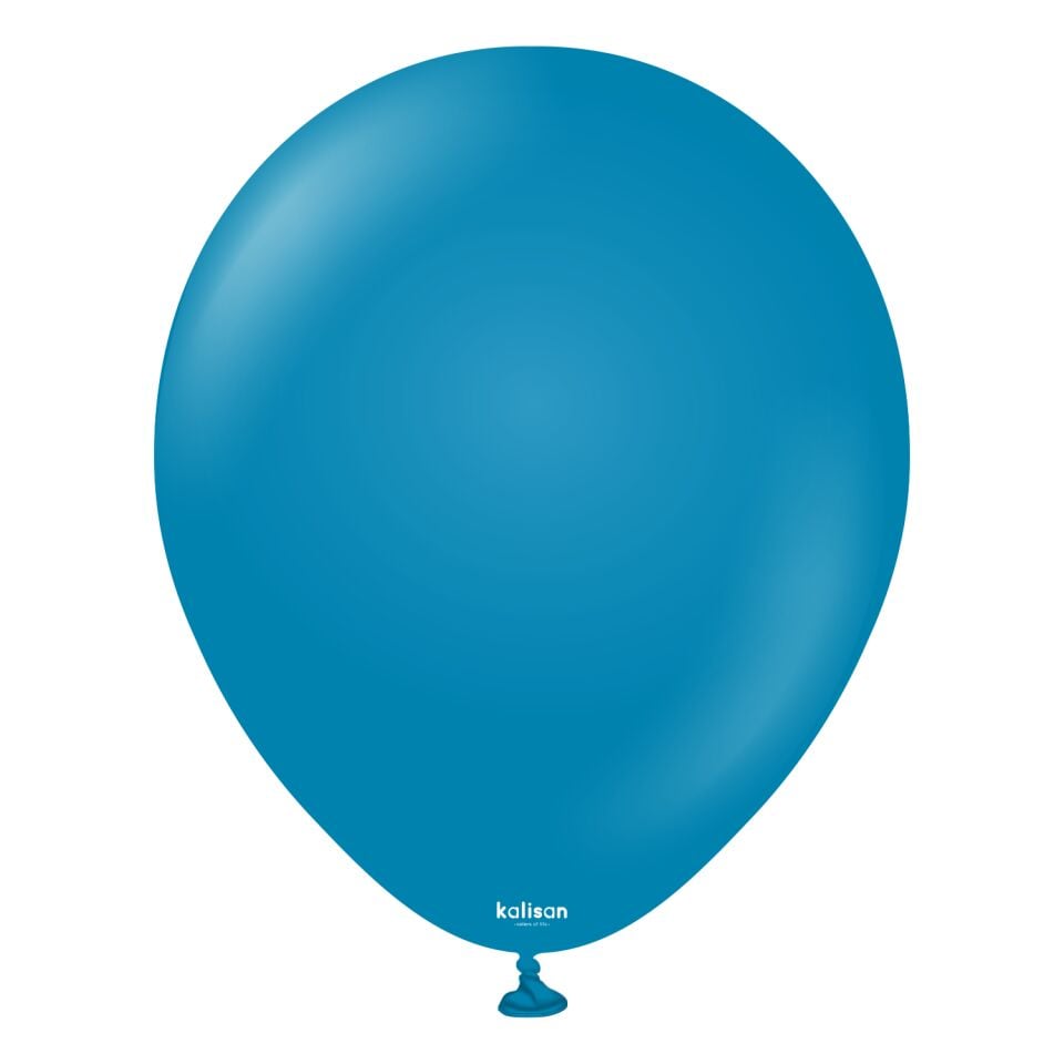BALON 12'' RETRO DEEPBLUE (DERİN OKYANUS 5 Lİ KALİSAN