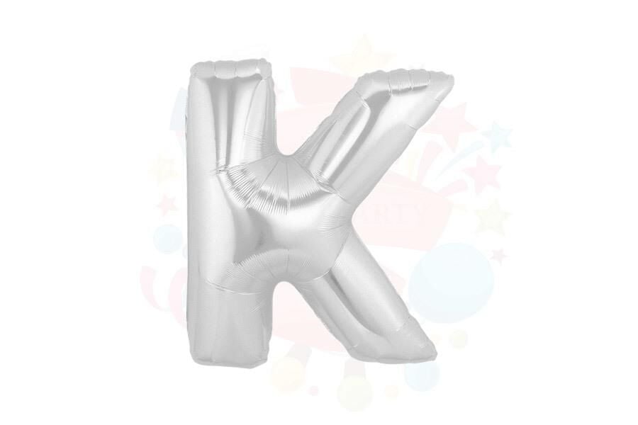 BALON FOLYO 40'' HARF GÜMÜŞ K