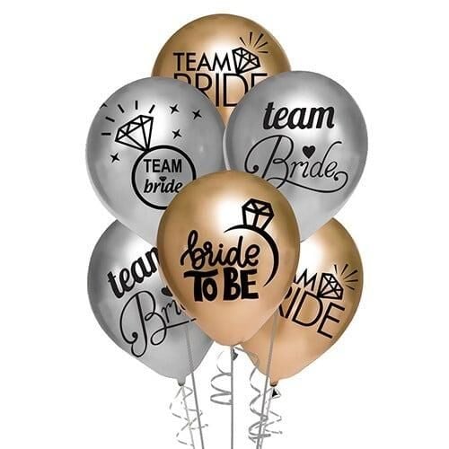 BALON METALİK BASKILI BRIDE TO BE 100 LÜ