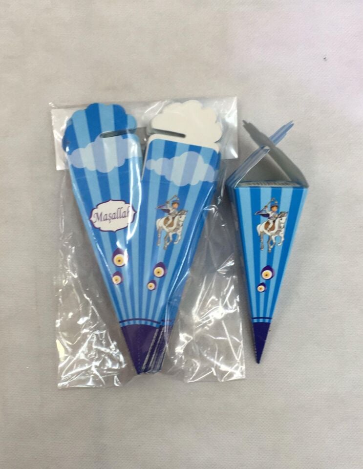 KÜLAH KARTON ŞEKERLİK SÜNNET 25 Lİ