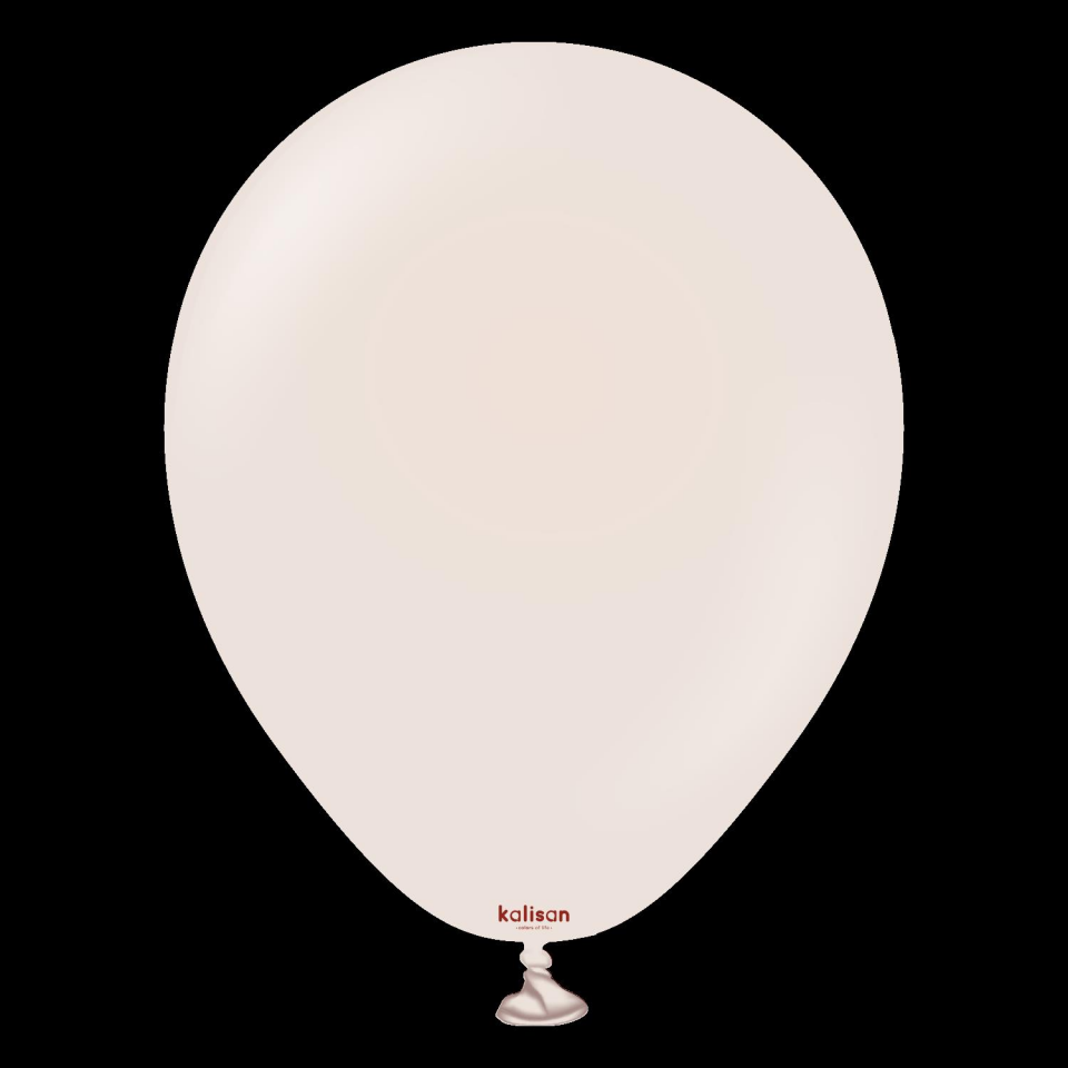 BALON 12'' RETRO WHITESAND 5 Lİ KALİSAN