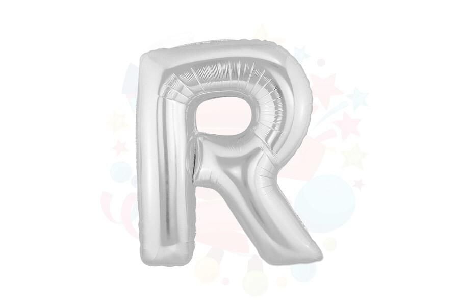 BALON FOLYO 40'' HARF GÜMÜŞ R