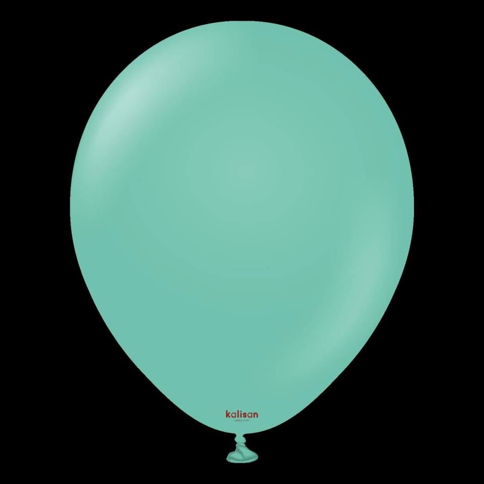 BALON 12''DÜZ RENK SEAGREEN(D.YEŞİLİ) 5 Lİ KALİSAN