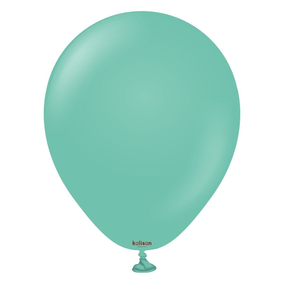 BALON 12''DÜZ RENK SEA GREEN (D.YEŞİLİ) 5 Lİ KALİSAN