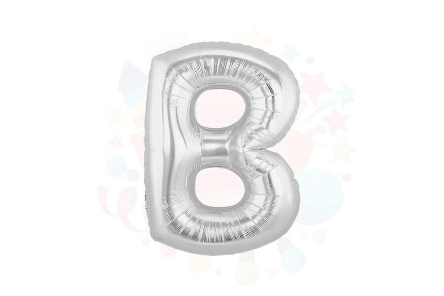 BALON FOLYO 40'' HARF GÜMÜŞ B