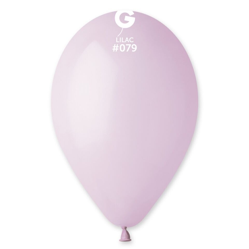 BALON MARKET DÜZ RENK AÇIK VİYOLET 10 LU