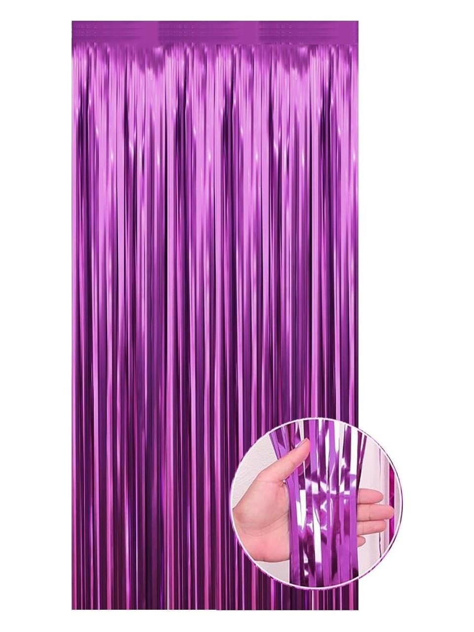 FUNKO SAÇAK MASA SÜSÜ 2,75M * 75 CM  MOR