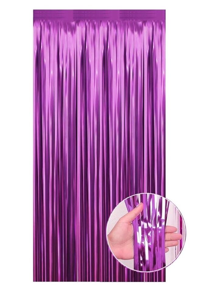 FUNKO SAÇAK MASA SÜSÜ 2,75M * 75 CM  MOR