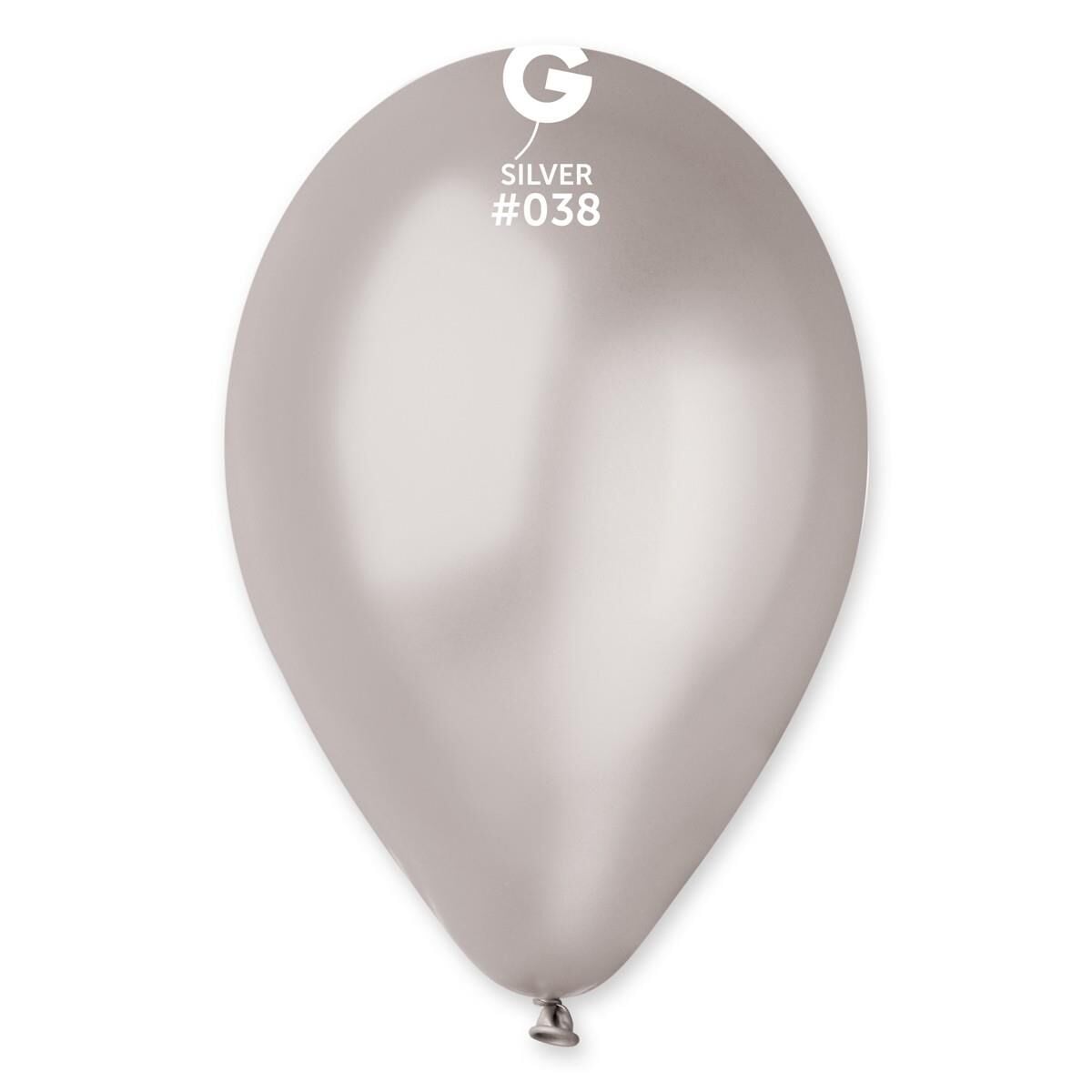 BALON MARKET DÜZ RENK GRİ 10 LU