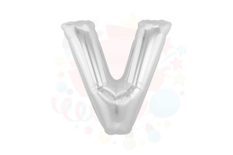 BALON FOLYO 40'' HARF GÜMÜŞ V