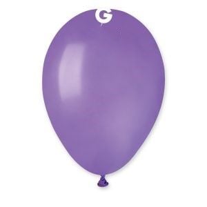 BALON MARKET DÜZ RENK KOYU VİYOLET 10 LU