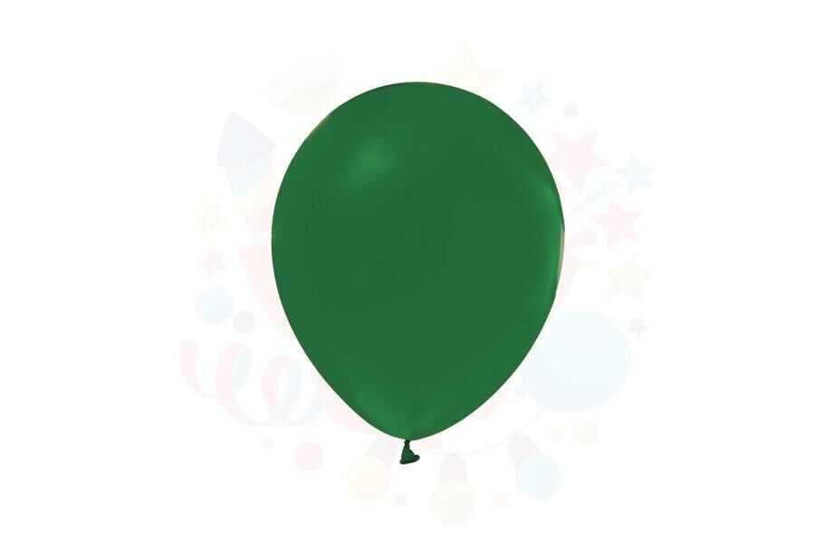 BALON MARKET DÜZ RENK KOYU YEŞİL10 LU