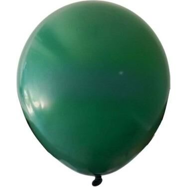BALON MARKET DÜZ RENK KOYU YEŞİL10 LU