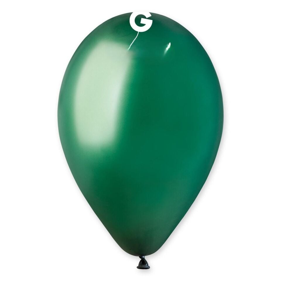 BALON MARKET DÜZ RENK KOYU YEŞİL10 LU