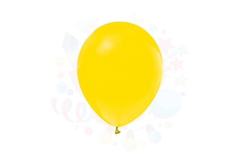 BALON MARKET DÜZ RENK SARI 10 LU
