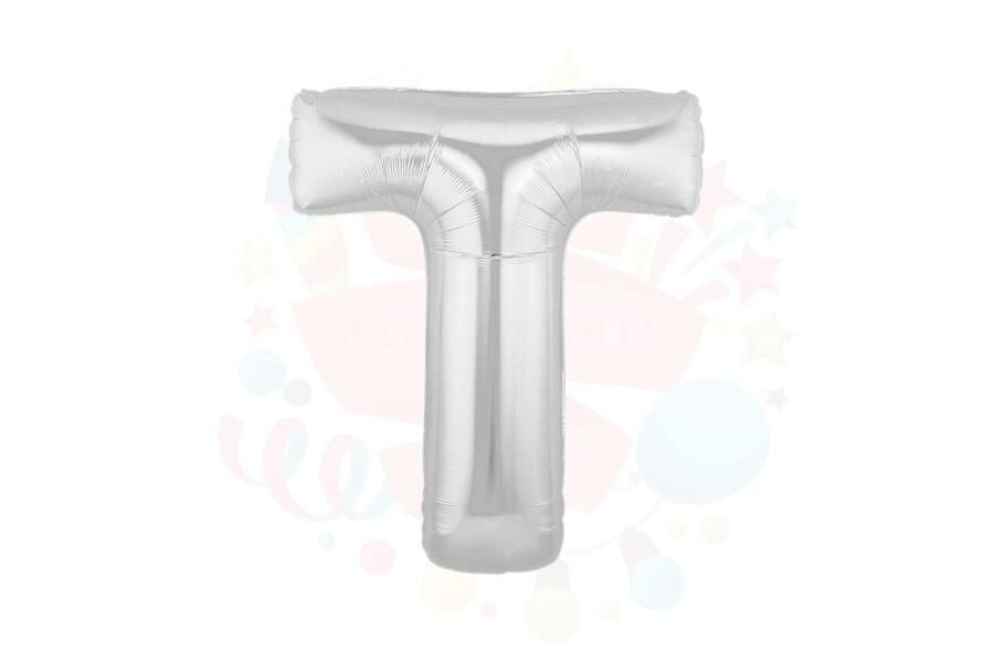 BALON FOLYO 40'' HARF GÜMÜŞ T