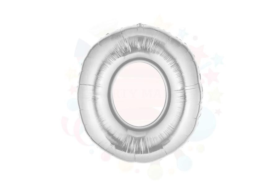 BALON FOLYO 40'' HARF GÜMÜŞ O