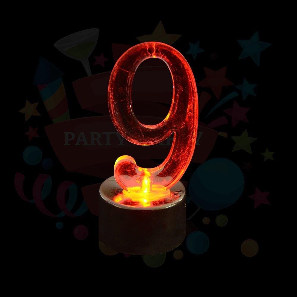 RAKAM IŞIKLI 9