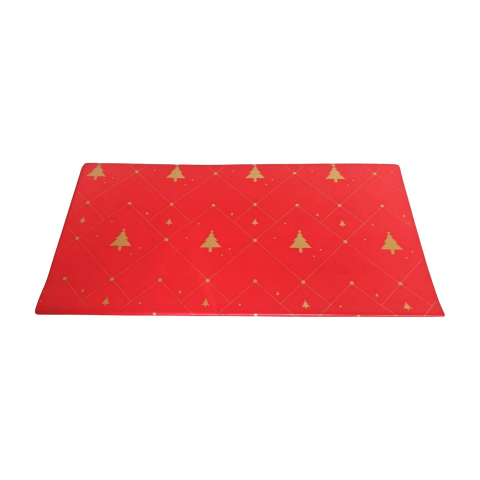 BUKETLİK OPP NOEL BASKILI KIRMIZI  20Lİ