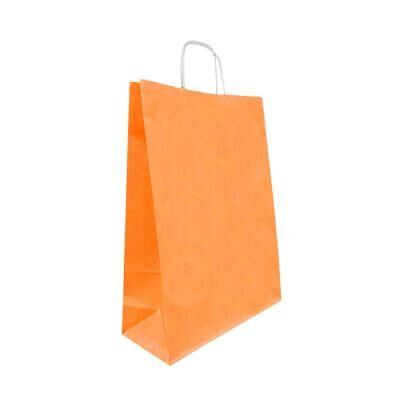 ÇANTA B.KRAFT BÜKÜM SAPLI TURUNCU 12*15 CM 25 Lİ