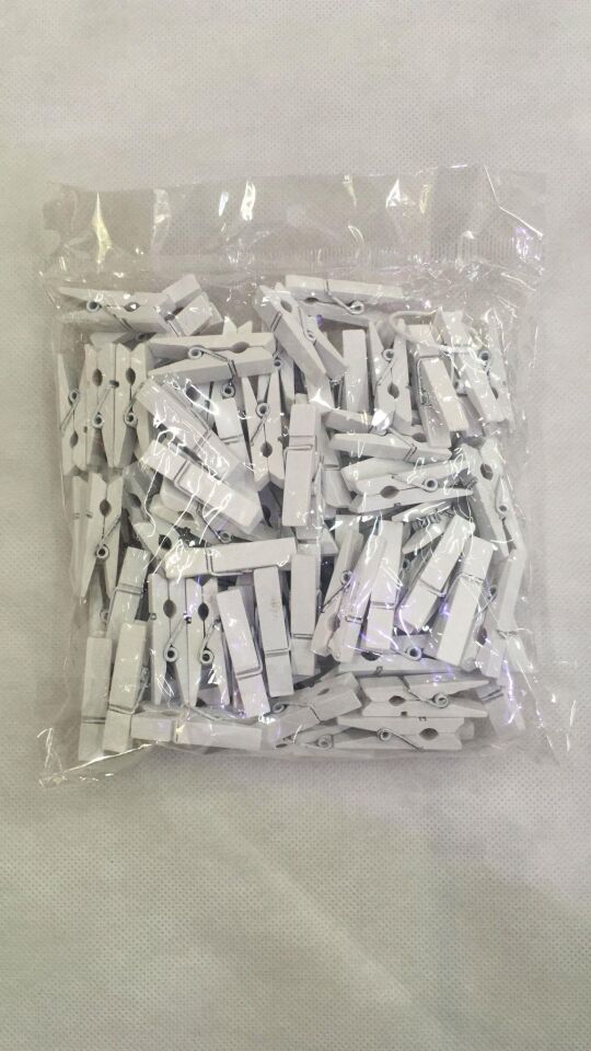 MANDAL 3.5 CM BEYAZ 100 LÜ