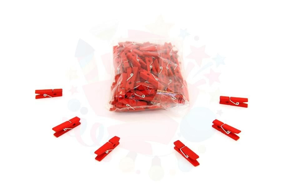 MANDAL 3.5 CM KIRMIZI 100 LÜ