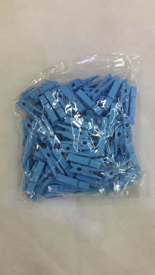 MANDAL 3.5 CM MAVİ 100 LÜ