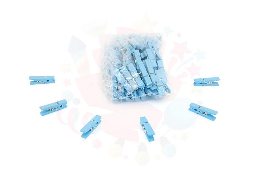 MANDAL 3.5 CM MAVİ 100 LÜ