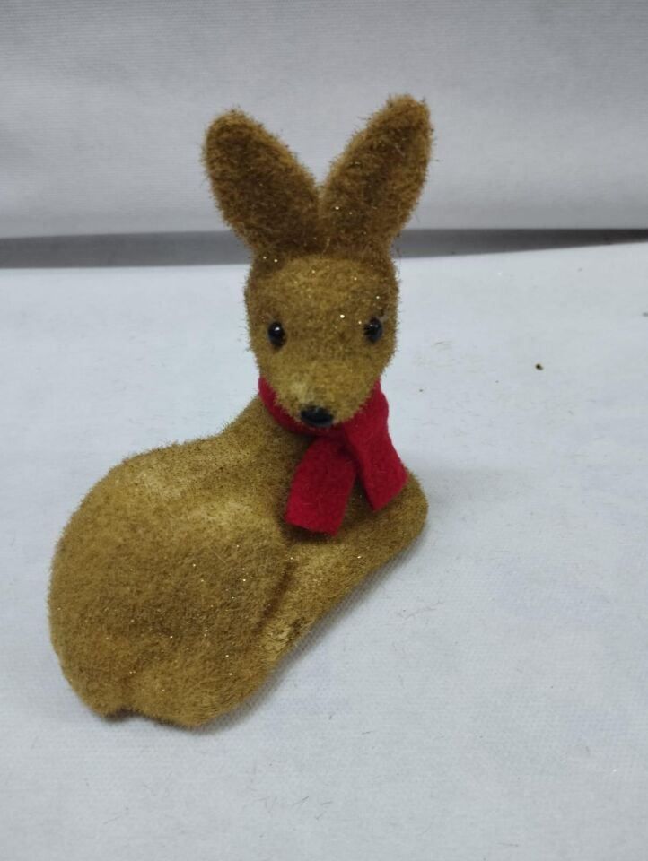 NOEL DEKORASYON KAŞKOLLU GEYİK 14 CM