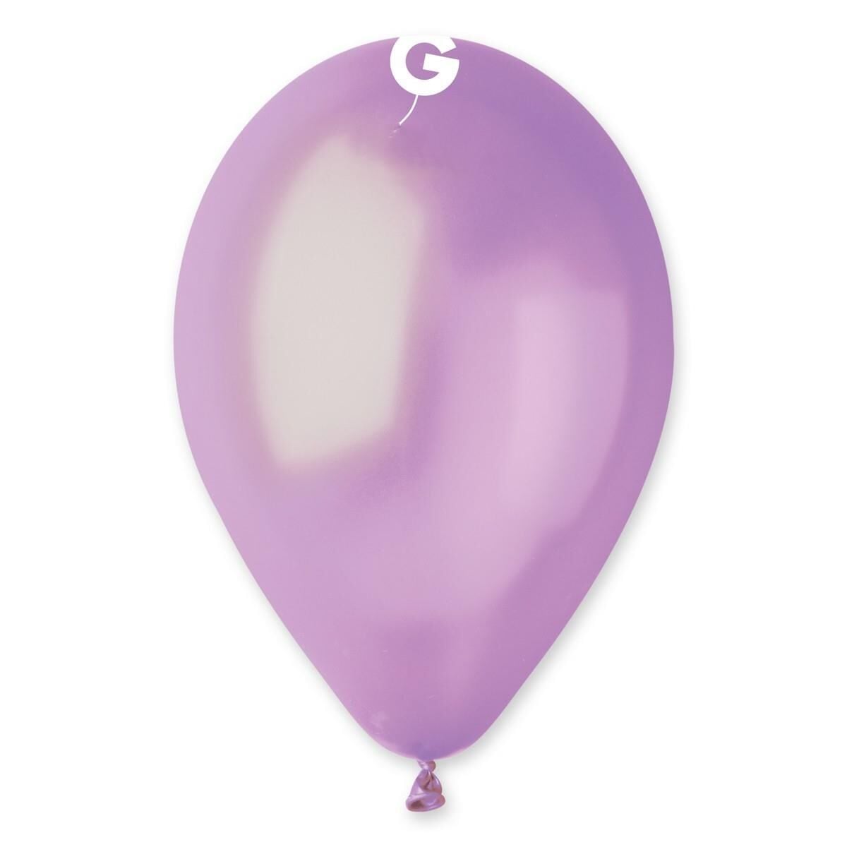 BALON MARKET METALİK AÇIK VİYOLET 10 LU