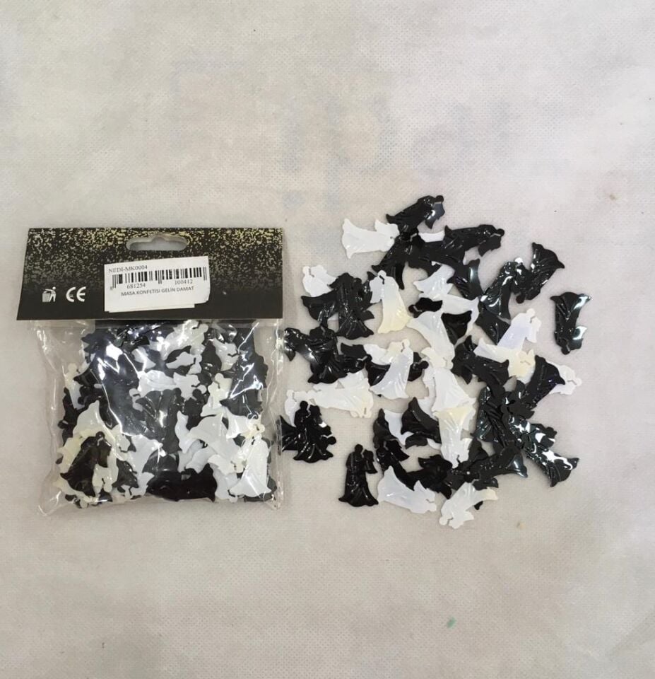 MASA KONFETİSİ GELİN DAMAT