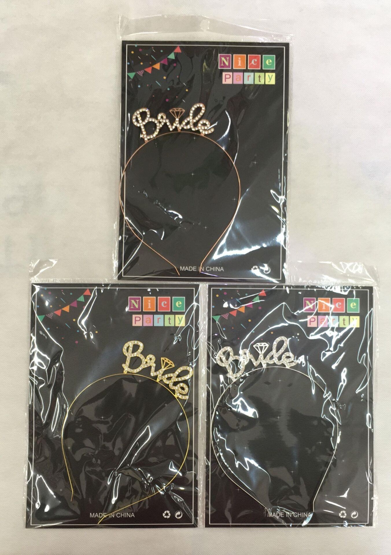 TAÇ METAL BRIDE PIRLANTA TAŞLI