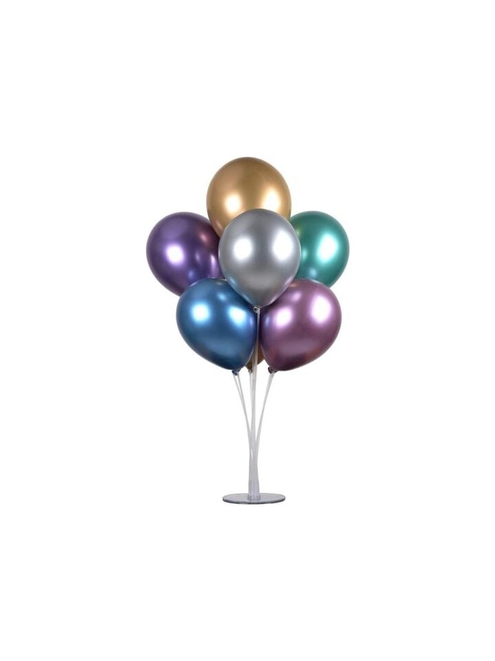 BALON MARKET METALİK KARIŞIK 10 LU