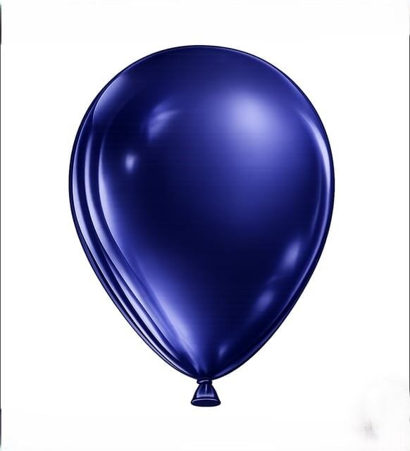 BALON MARKET METALİK KOYU LACİVERT 10 LU