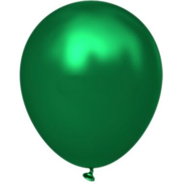 BALON MARKET METALİK KOYU YEŞİL 10 LU