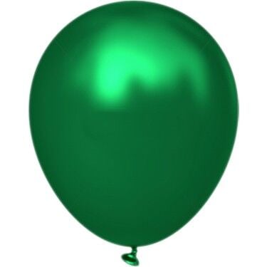 BALON MARKET METALİK KOYU YEŞİL 10 LU