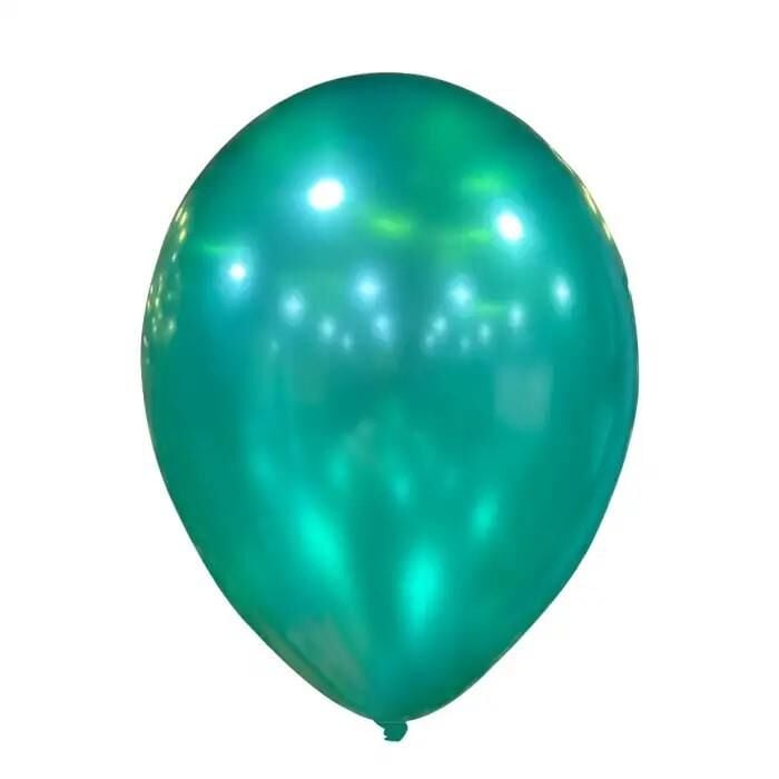 BALON MARKET METALİK TURKUAZ 10 LU