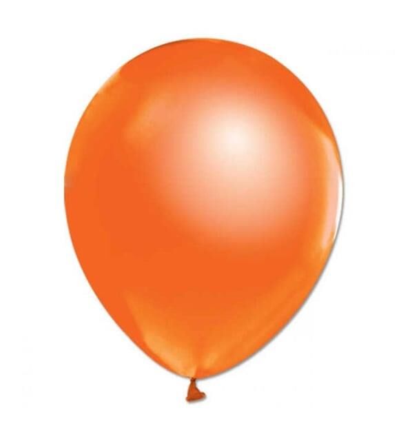BALON MARKET METALİK TURUNCU 10 LU