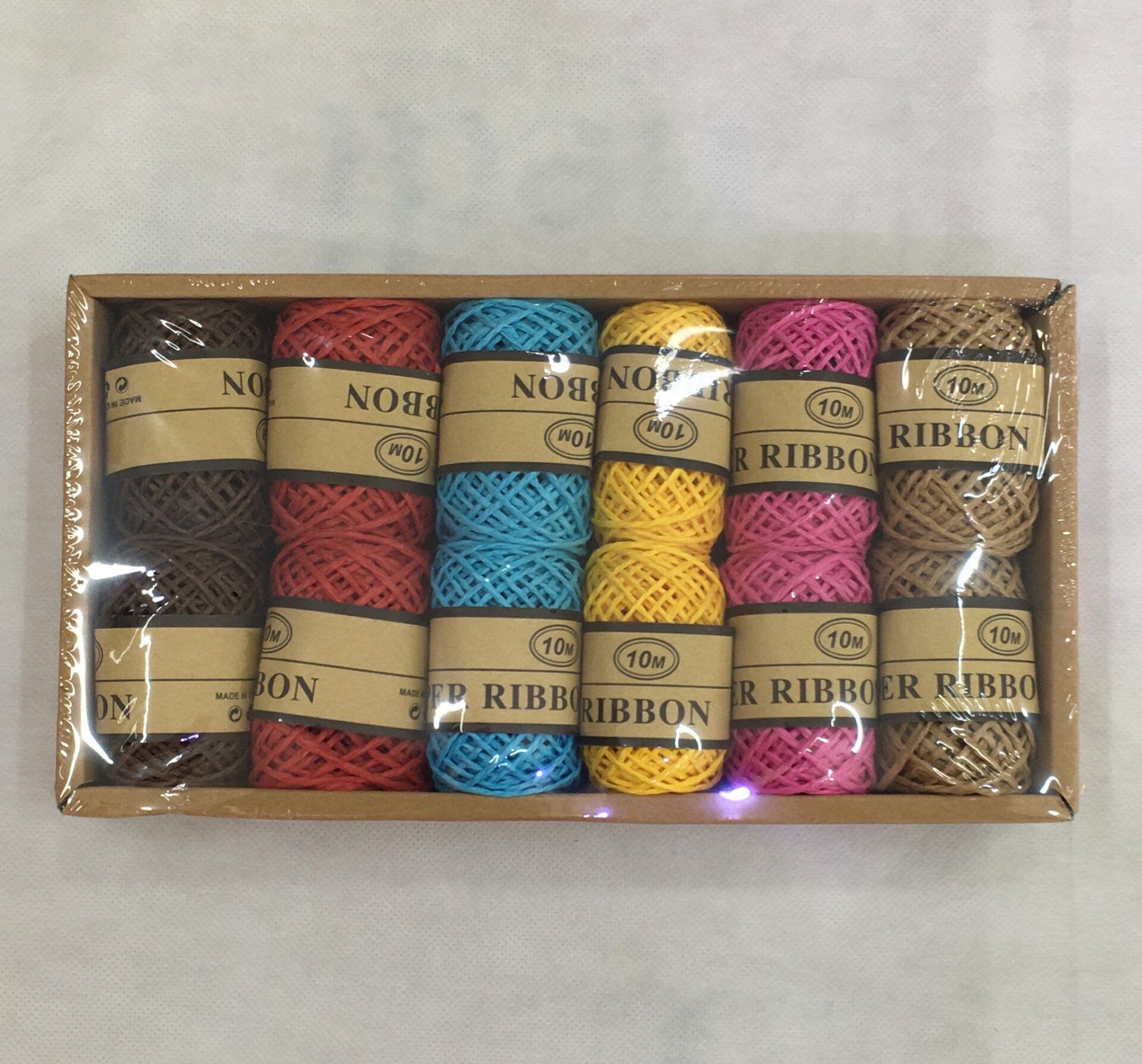 AMBALAJ İPİ DEKORATİF  RENKLİ