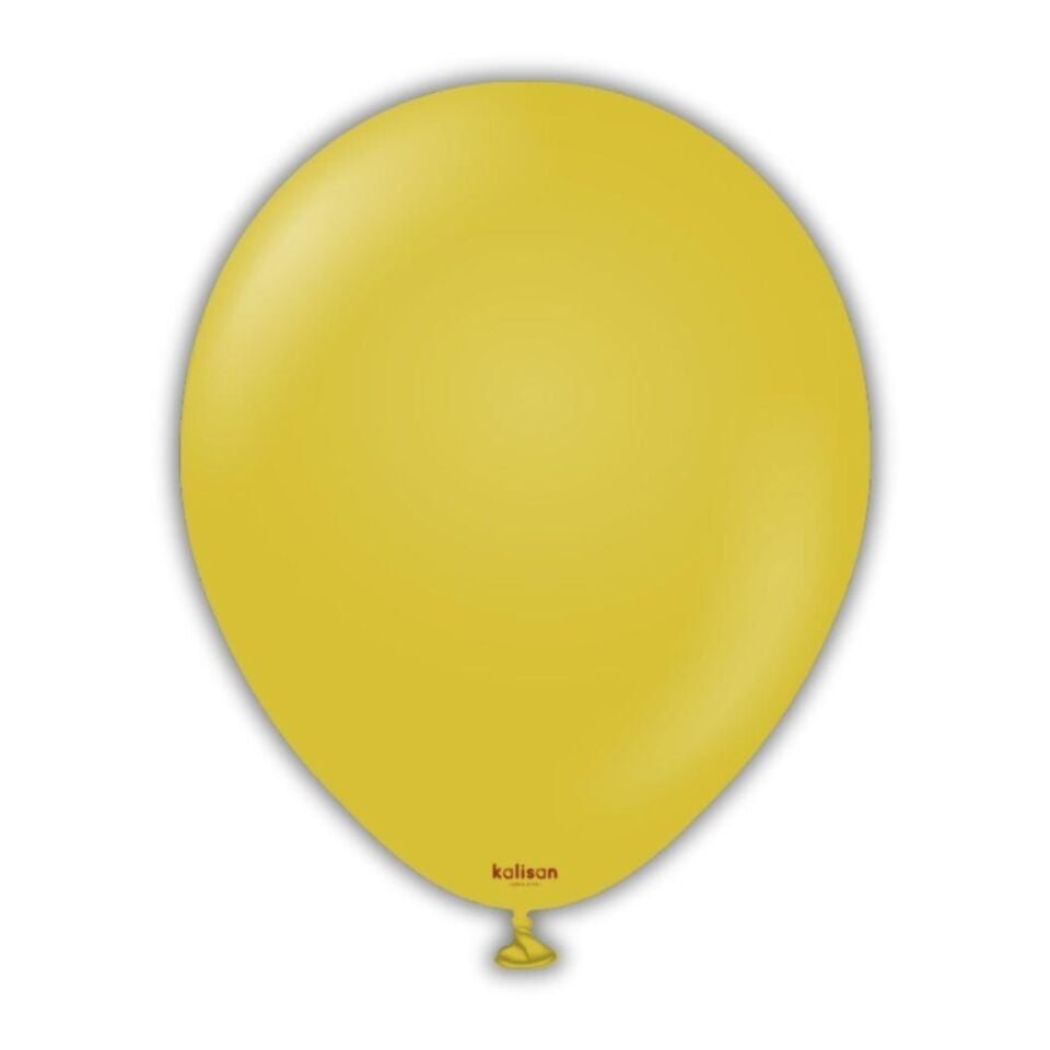 BALON 12'' STANDART YELLOW 100'LÜ KALİSAN