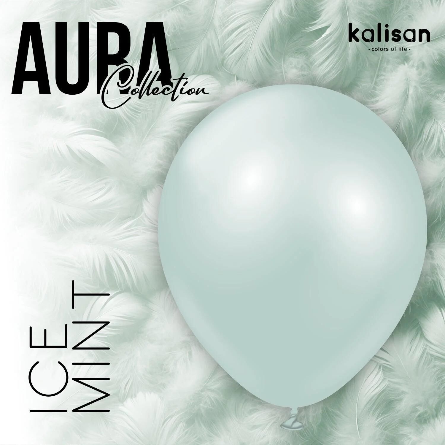 BALON 18'' AURA ICE MİNT 25 Lİ KALİSAN