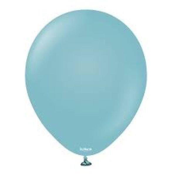 BALON 18'' RETRO BLUE GLASS 25 Lİ  KALİSAN