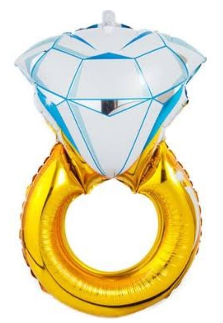 BALON FOLYO TEKTAŞ YÜZÜK ALTIN 84*54 CM