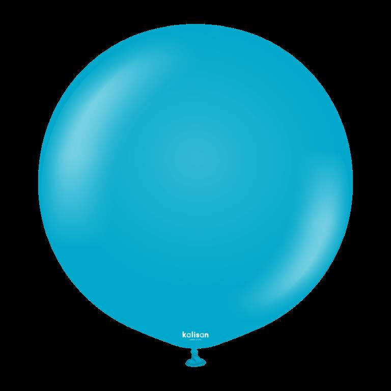 BALON 5''RETRO BLUE GLASS 100'LÜ KALİSAN
