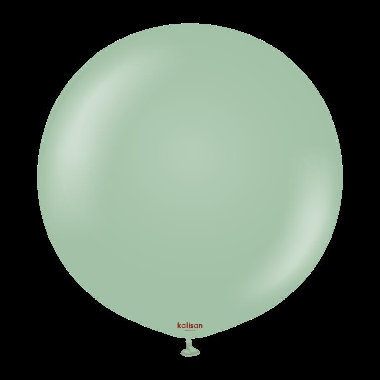 BALON 5''RETRO WINTER GREEN 100'LÜ KALİSAN