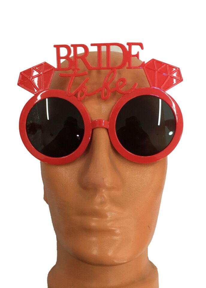 GÖZLÜK BRIDE TO BE KIRMIZI